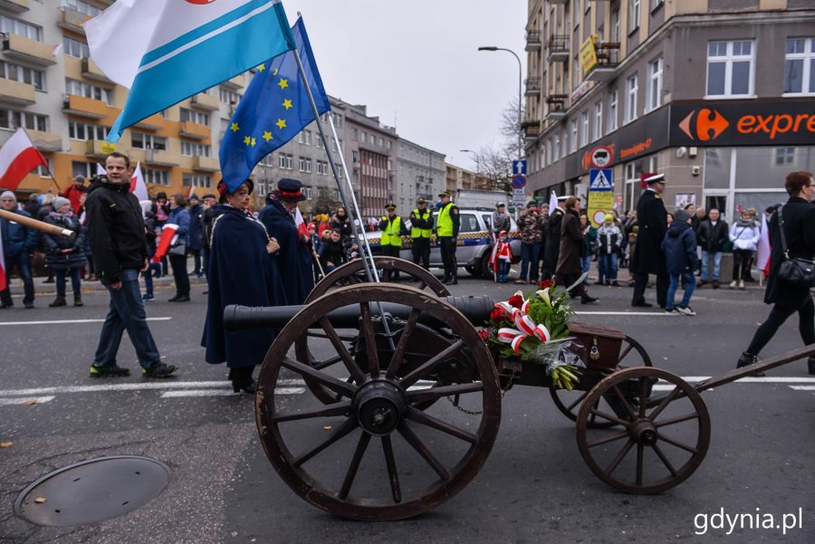 Gdynia uczciła stulecie polskiej niepodległości // fot. Przemysław Świderski