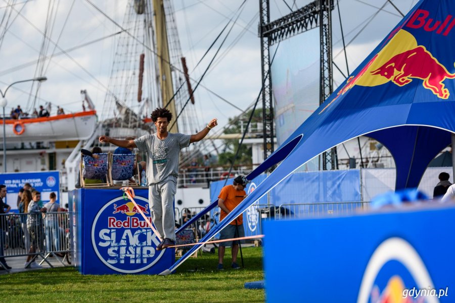 Zawody Red Bull Slackship 2017 w Gdyni // fot. D. Linkowski