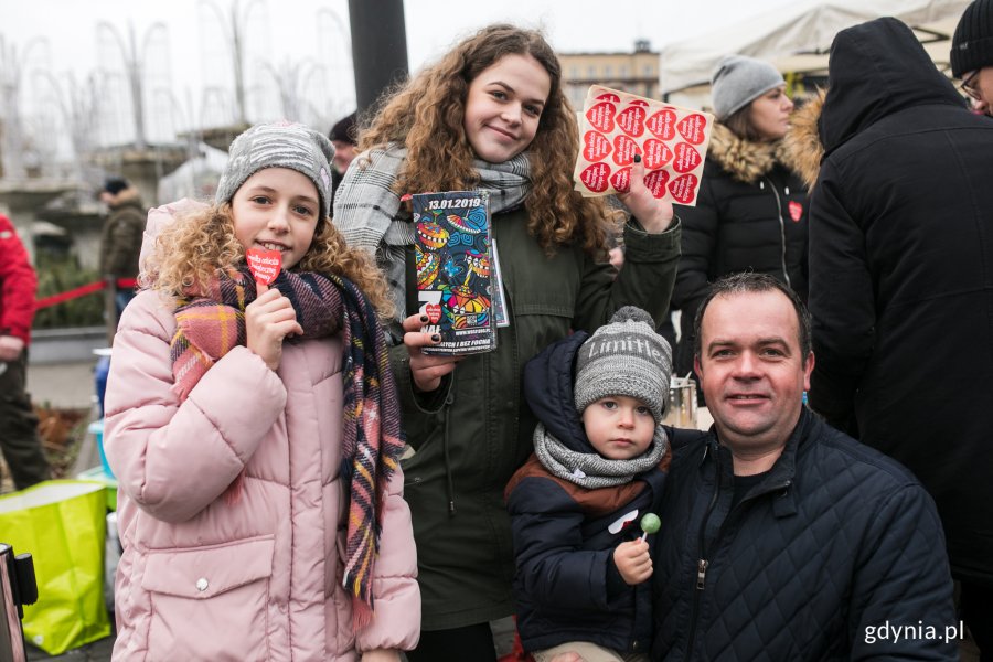 Niedzielny finał WOŚP w Gdyni, fot. Karol Stańczak