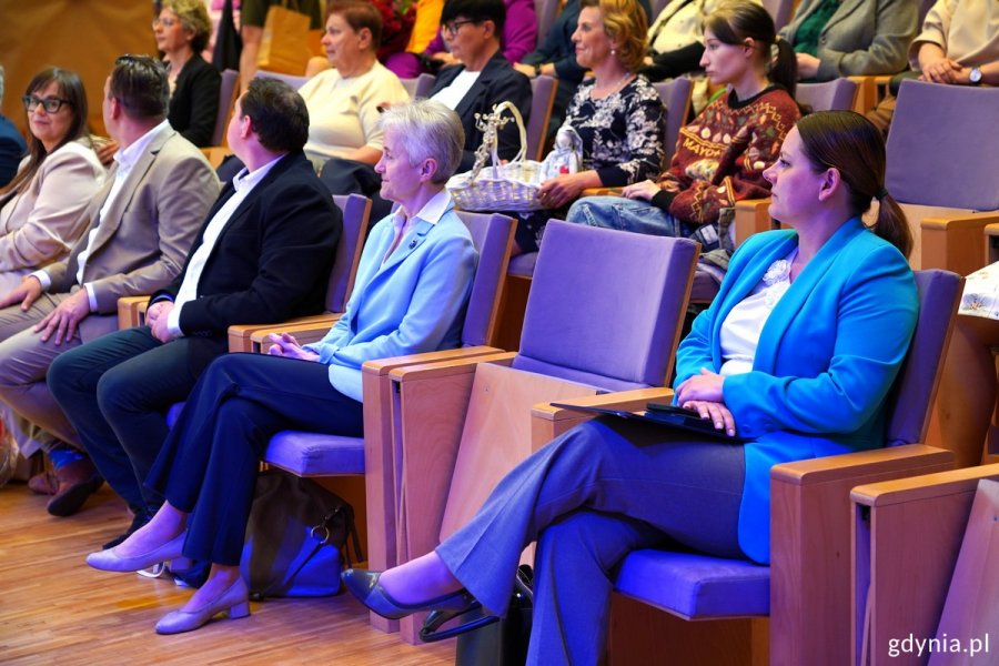 Na widowni prezydent Aleksandra Kosiorek