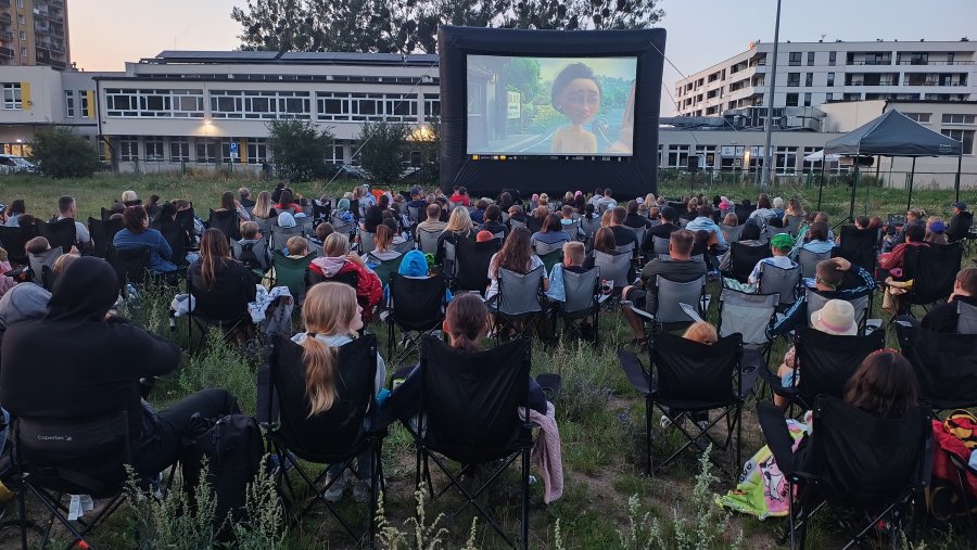 Kino Dzielnicowe na Cisowej (fot. Tomasz Pietrzak)