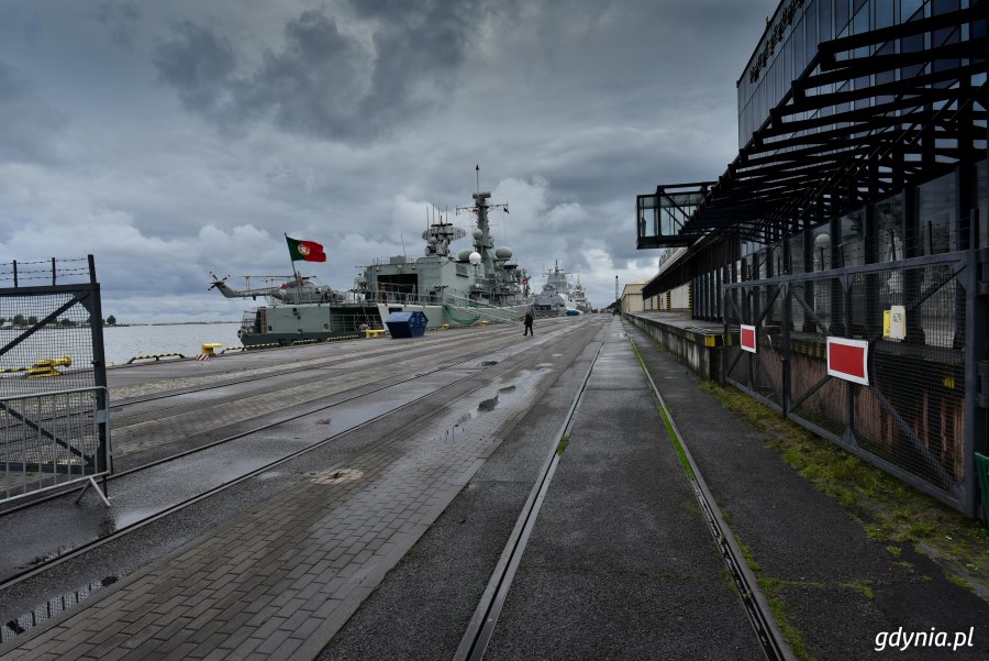Wizyta zespołu okrętów Stałych Sił Morskich NATO - SNMG1 w Gdyni // fot. Dawid Linkowski