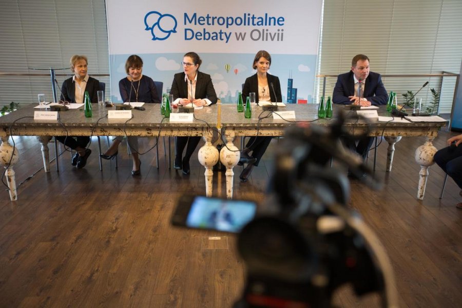 III debata metropolitalna "Dziennika Bałtyckiego" // fot. Piotr Hukało
