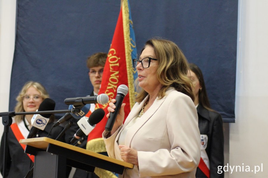 Na zdj. Marszałek Senatu RP Małgorzata Kidawa-Błońska