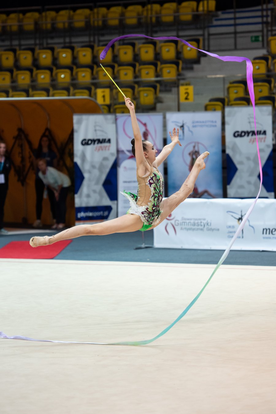 Gdynia Rhythmic Stars oraz Baltic Junior Cup w Gdynia Arenie, fot. Dawid Linkowski