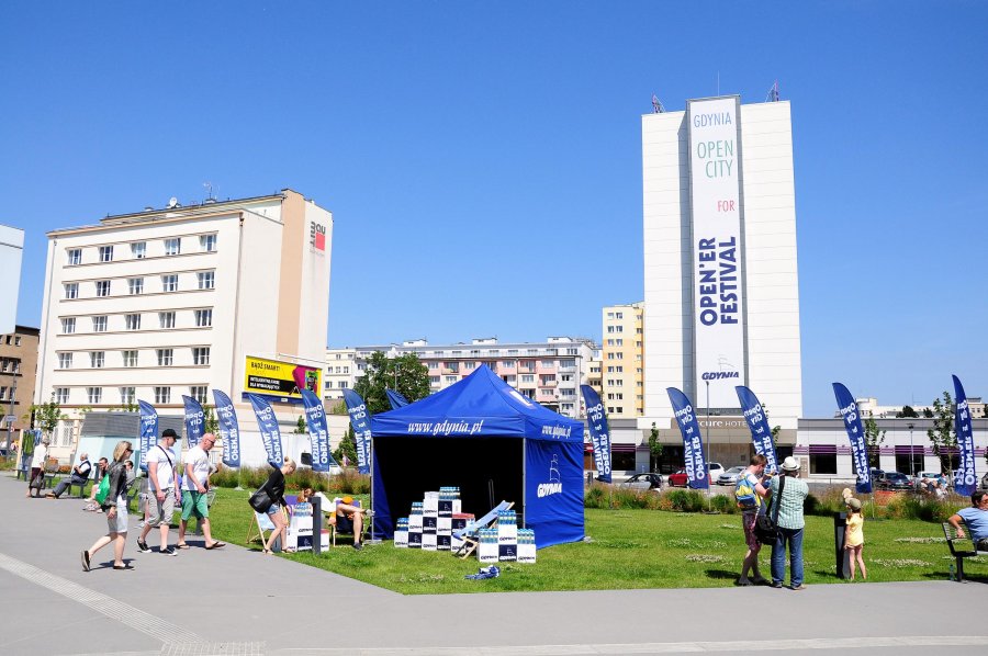 Gdynia Open Stage na placu Grunwaldzkim // fot. M. Kowalski