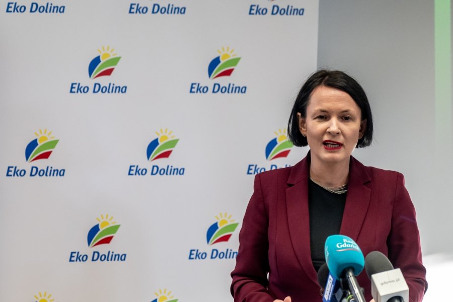 Na zdjęciu Dorota Zawadzka-Stępniak, prezes Narodowego Funduszu Ochrony Środowiska i Gospodarki Wodnej.