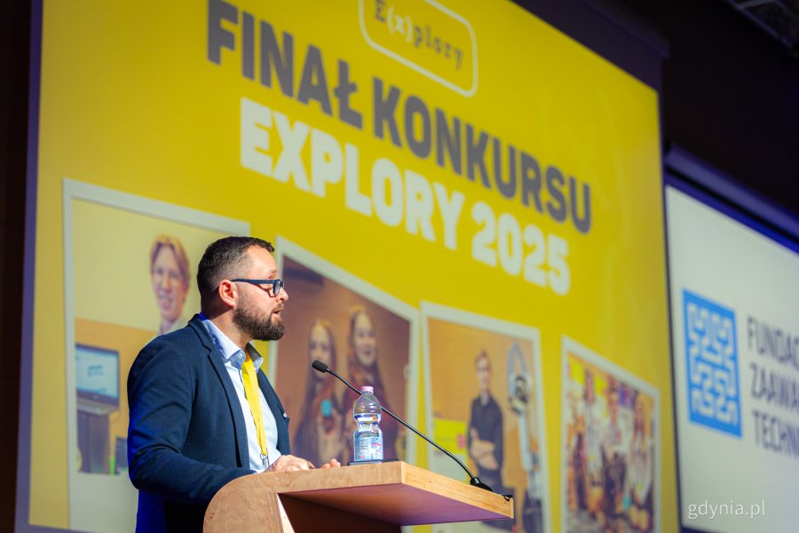 Gala finałowa Konkursu Explory w centrum konferencyjnym PPNT Gdynia (fot. Kamil Złoch)