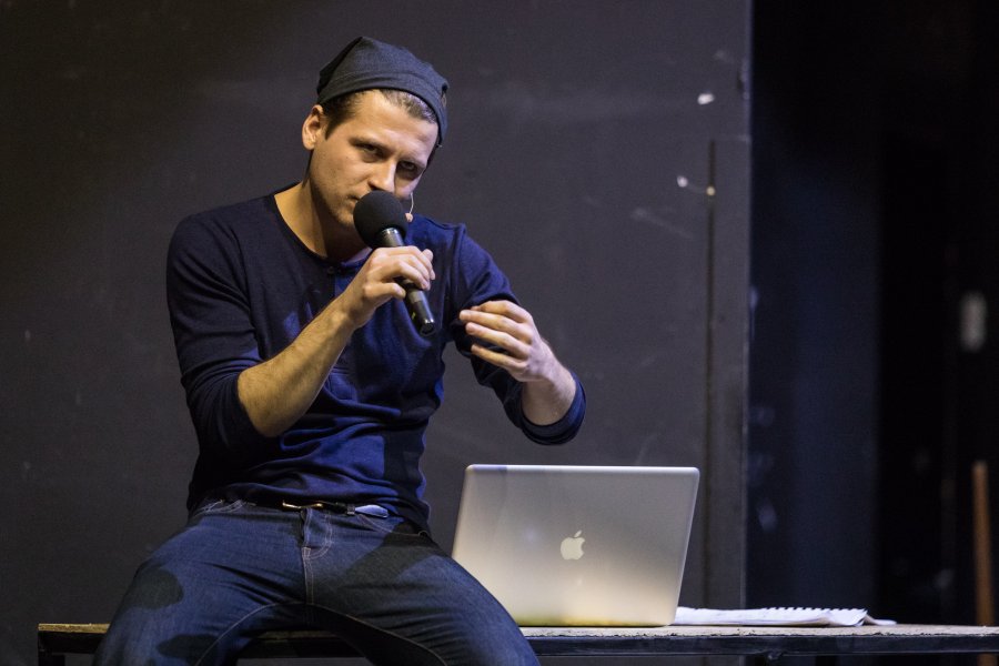 Przygotowania do premiery "Tlenu" w Teatrze Muzycznym // fot. Piotr Manasterski