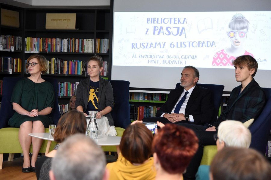 Biblioteka z Pasją // fot. Michał Puszczewicz