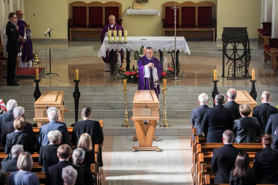 Pogrzeb żon oficerów Marynarki Wojennej RP, fot. Karol Stańczak