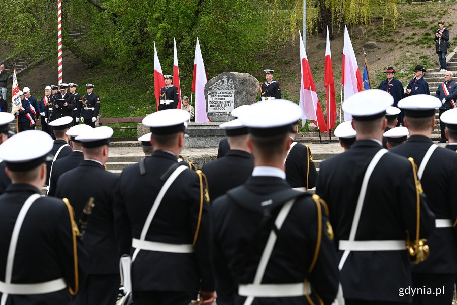 Uroczystości z okazji rocznicy uchwalenia Konstytucji 3 Maja w Gdyni, fot. Michał Puszczewicz