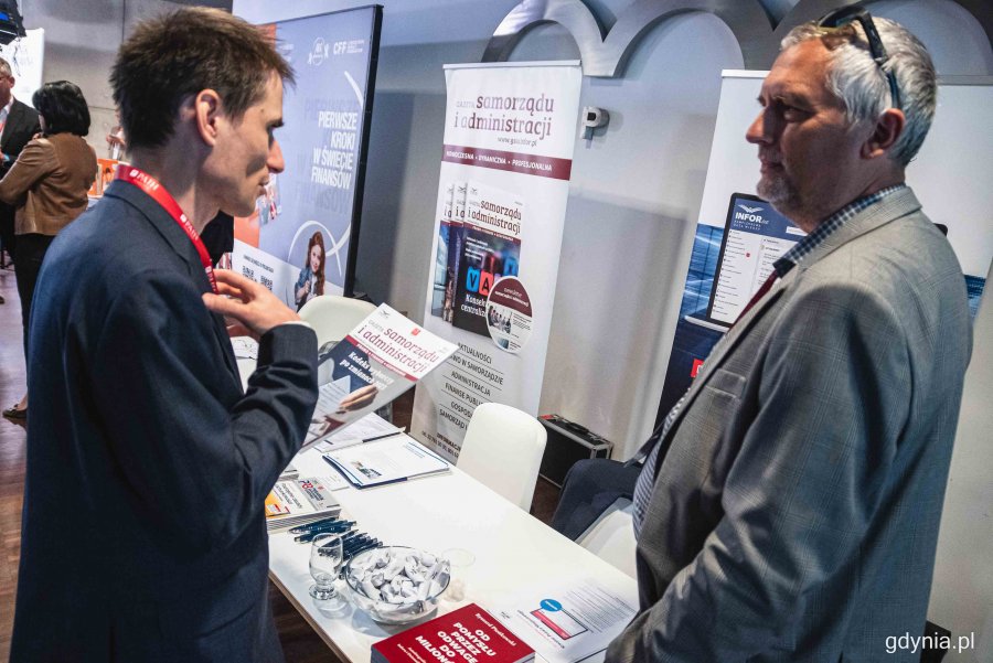 Pierwszy dzień kongresu „Perły Samorządu 2023” w Gdyni, fot. Kamil Złoch