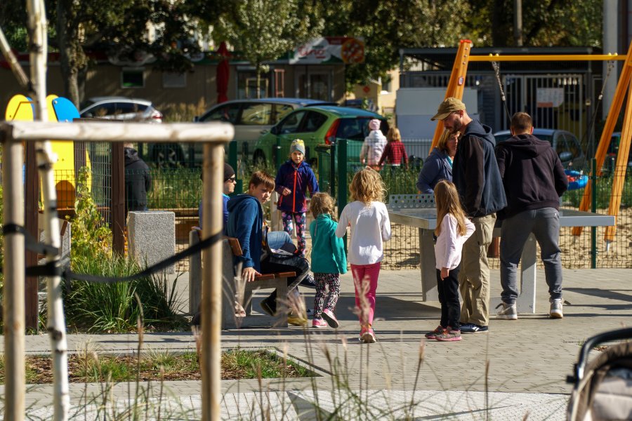 sąsiedzki piknik przy ul. Zielonej