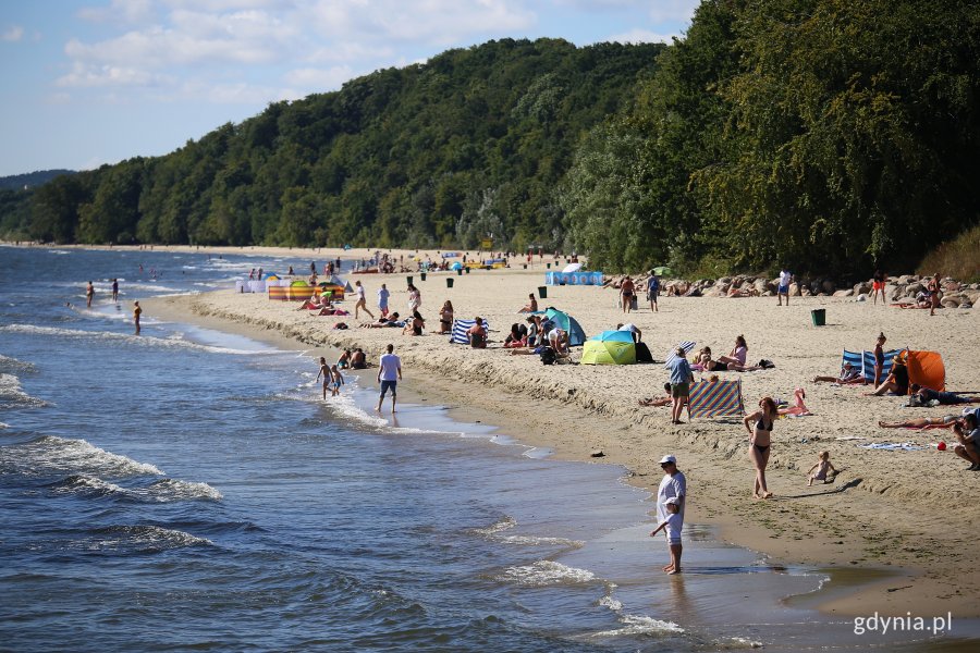 Plaża w Orłowie. Fot. Przemysław Kozłowski