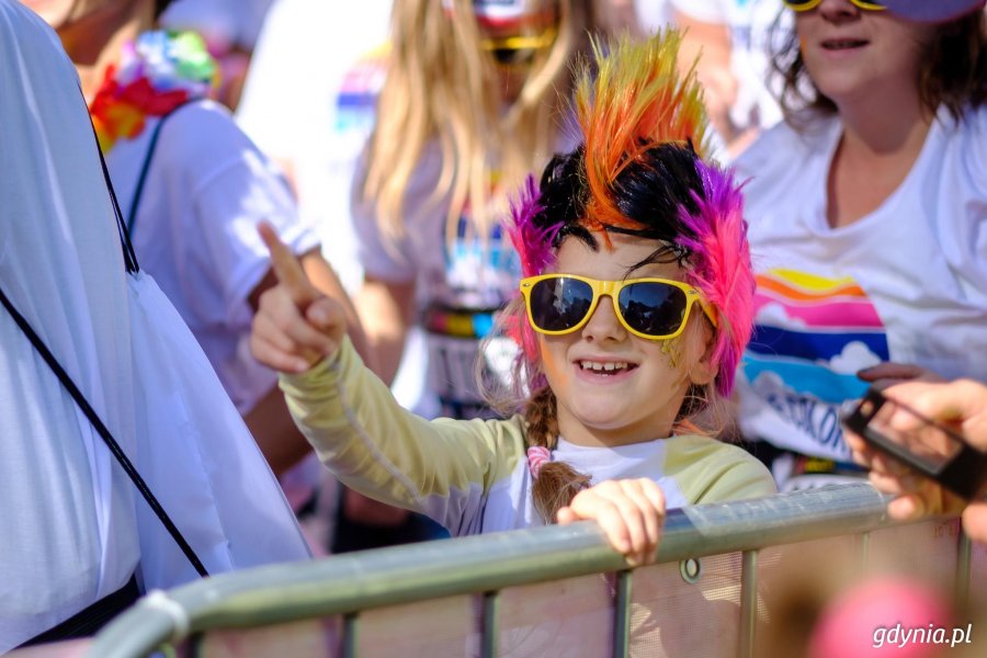 Bieg The Color Run w Gdyni, 16.09.2017 // fot. Dawid Linkowski