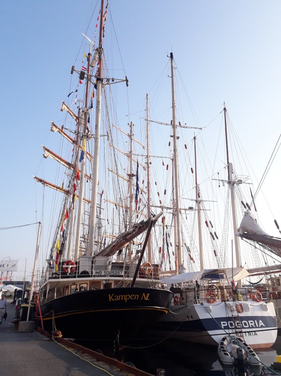 Pogoria na The Tall Ships Races 2018 w norweskim Stavanger