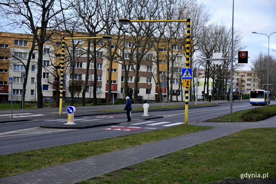 Wolniej i bezpieczniej na ulicy Unruga // fot. Paweł Kukla