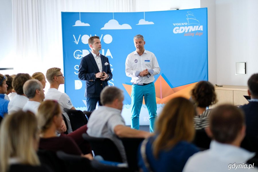 Konferencja podsumowująca 18. edycję Volvo Gdynia Sailing Days fot. Dawid Linkowski
