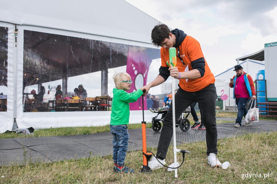 Strefa Kids Zone na Open'er Festival 2019 // fot. Karol Stańczak