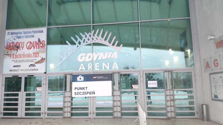W miniony weekend w Gdynia Arenie, każdy mieszkaniec miasta od 5. roku życia, mógł przyjąć szczepienie przeciwko Covid-19 // fot. Beata Gronowska