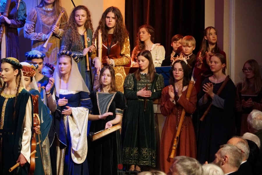 Uczestnicy podczas występu 46. Międzynarodowym Festiwalu Muzyki Dawnej Schola Cantorum w Kaliszu 