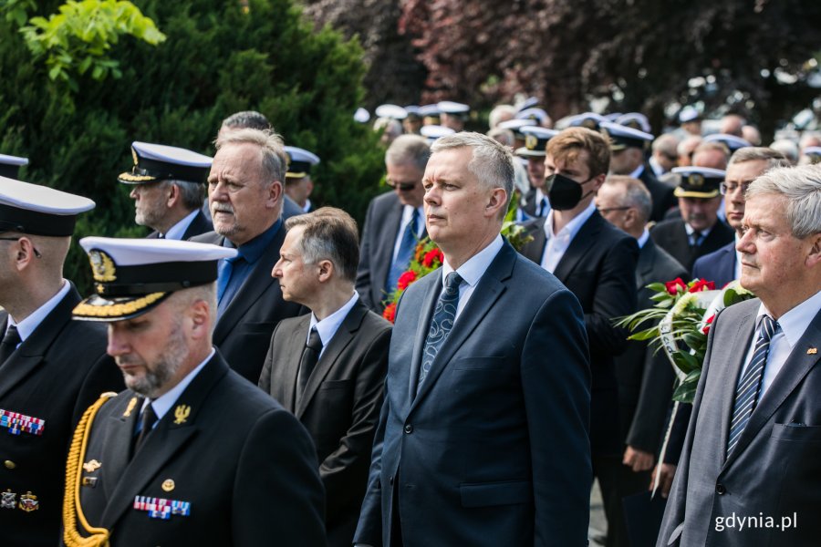 Ceremonia pożegnania admirała floty Ryszarda Łukasika, fot. Karol Stańczak 