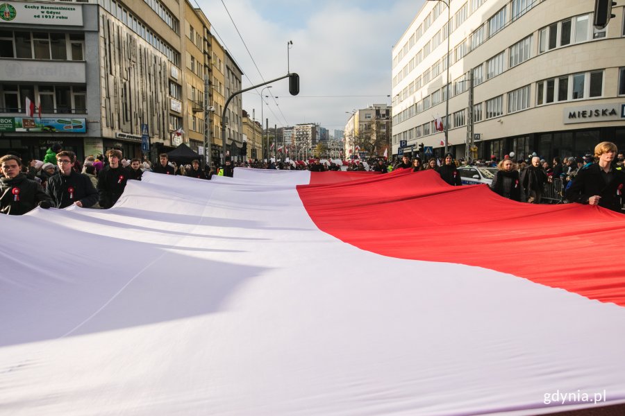 Gdynia świętuje 101. Urodziny Niepodległej  // fot. Karol Stańczak