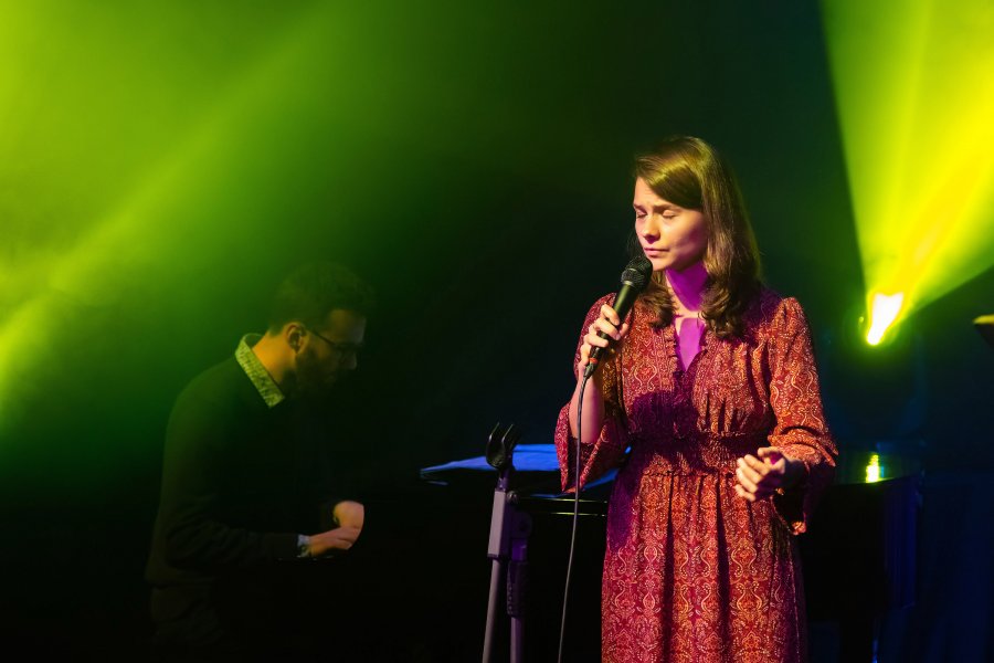 Na scenie Katheryna Kravchenko//fot. Marcin Wojtkiewicz