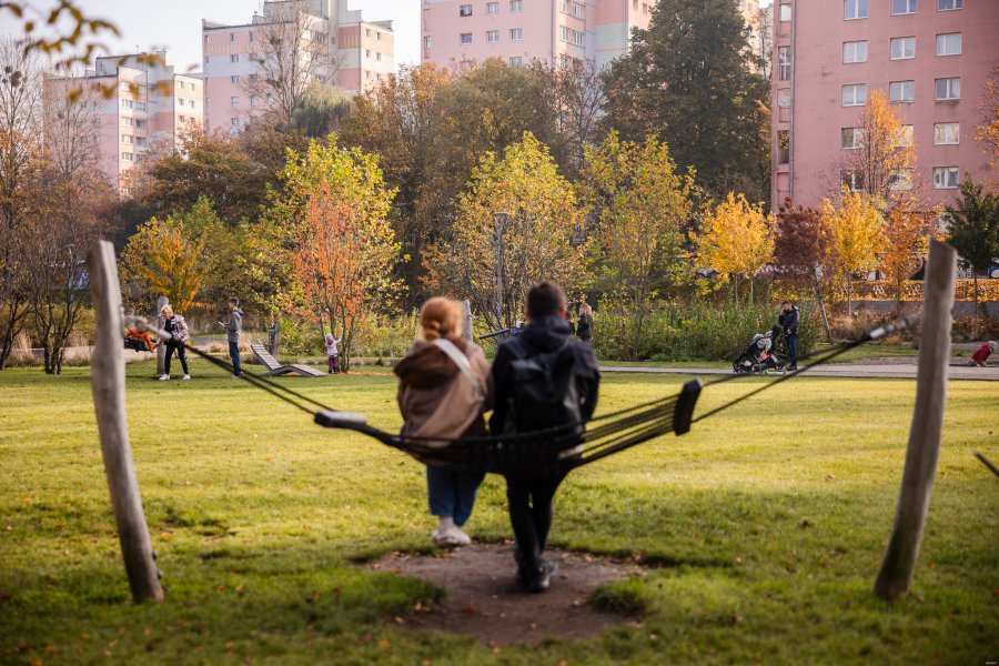 Park Centralny w centrum Gdyni // fot. Karol Stańczak 