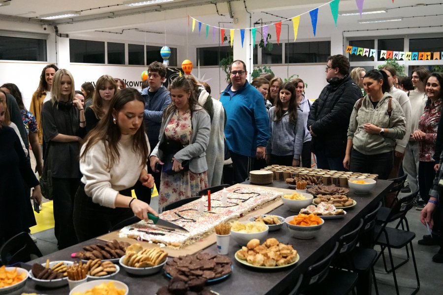 Urodzinowe spotkanie w Wymiennikowni (fot. Karolina Ford-Kłopotowska, Laboratorium Innowacji Społecznych)
