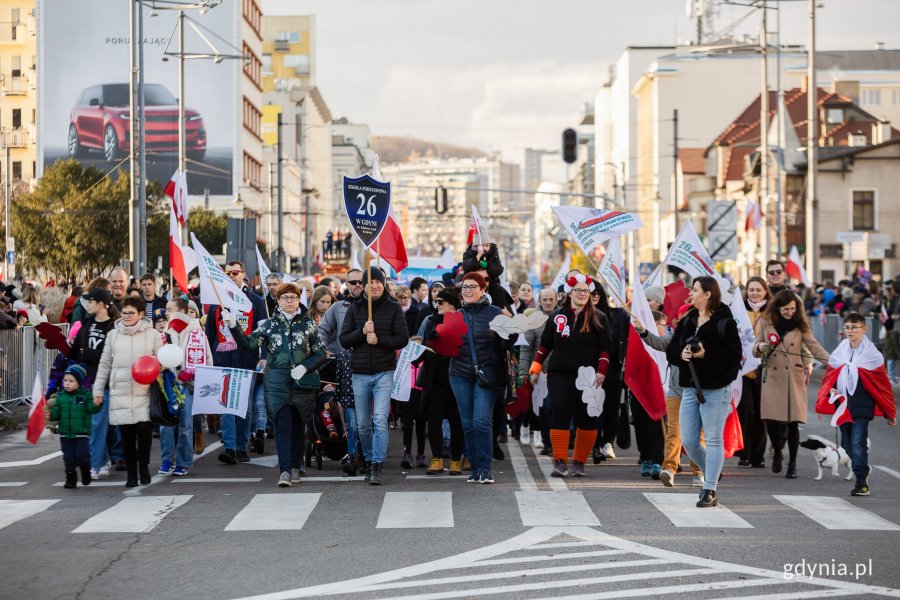 Parada Niepodleglości w Gdyni. Kolorowo, radośnie i dumnie! Fot. Karol Stańczak