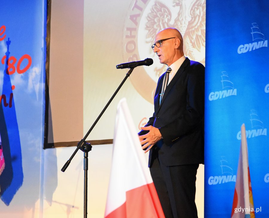 Gala wręczenia kolejnych odznaczeń „Bohaterom Sierpnia '80 Gdynia”, fot. Kamil Złoch