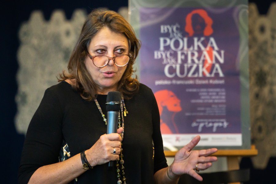 Polsko-francuski Dzień Kobiet. Na zdjęciu Hanna Stypułkowska-Goutierre, prezes Polskiej Izby Przemysłowo-Handlowej we Francji // fot. Anna Rezulak