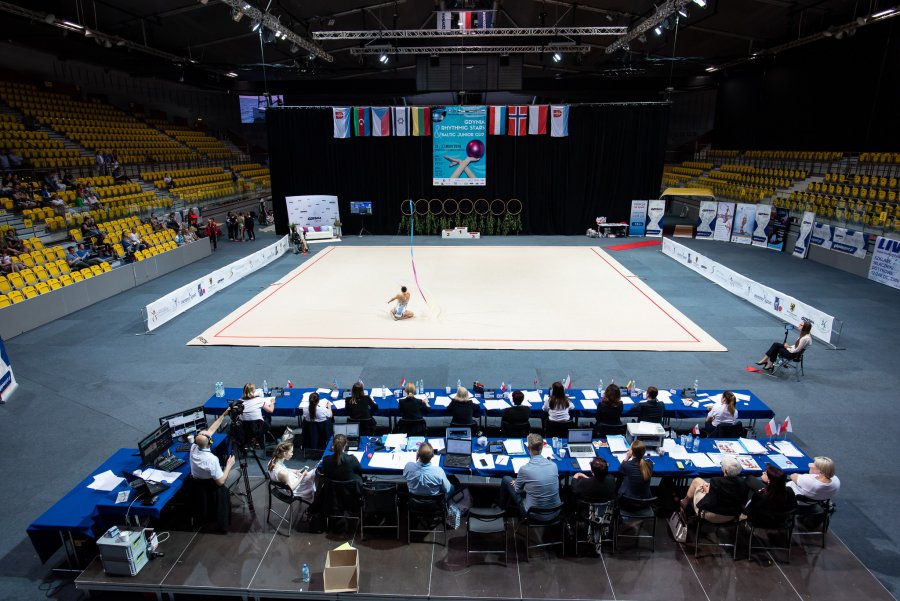 Gdynia Rhythmic Stars oraz Baltic Junior Cup w Gdynia Arenie, fot. Dawid Linkowski