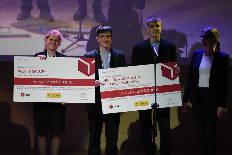 Gala Konkursu Naukowego E(x)plory 2017 // fot. K. Stańczak