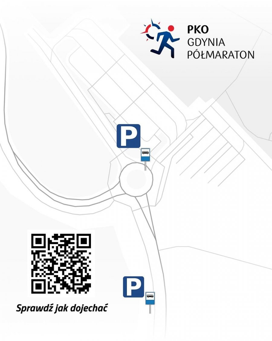 Dojazd do parkingu na lotnisku Gdynia-Kosakowo