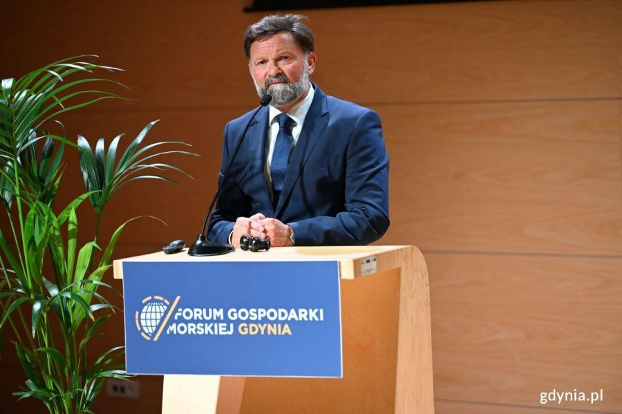 Wystąpienie prezesa zarządu Portu Gdynia S.A. Piotra Gorzeńskiego 