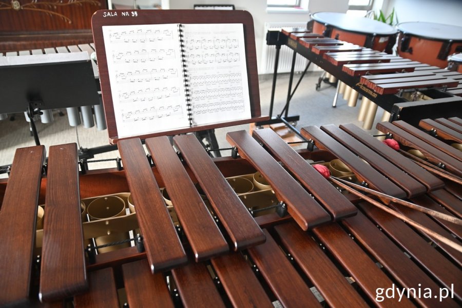 Sala z instrumentami 