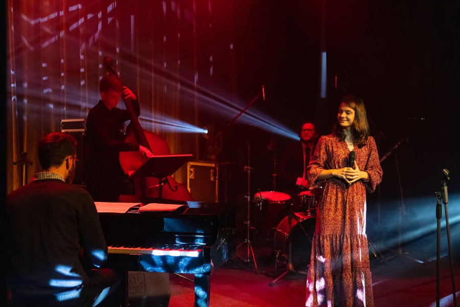 Na scenie Katheryna Kravchenko//fot. Marcin Wojtkiewicz