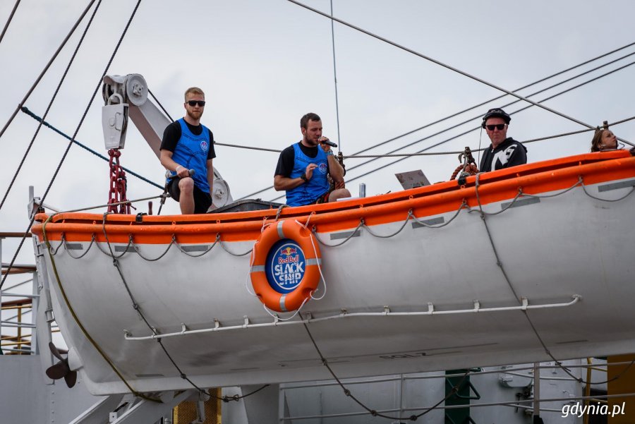 Zawody Red Bull Slackship 2017 w Gdyni // fot. D. Linkowski