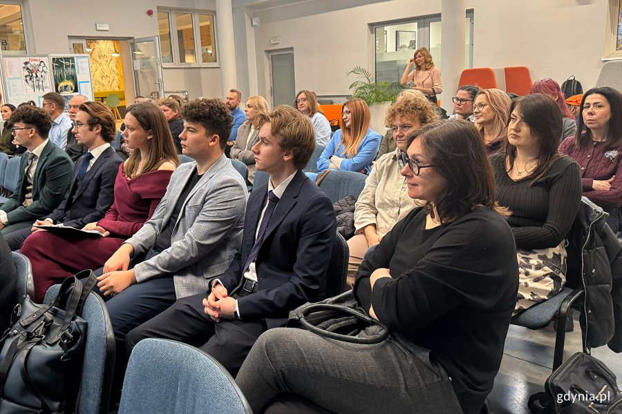 Spotkanie w ZSA-E w Gdyni  (fot. Katarzyna Balcerzak)