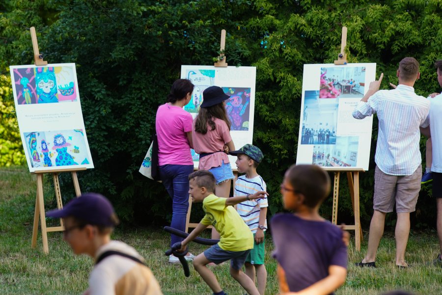 Piątkowy piknik "Witaminacja: zastrzyk kulturalny na Witominie" // fot. Anna Rezulak