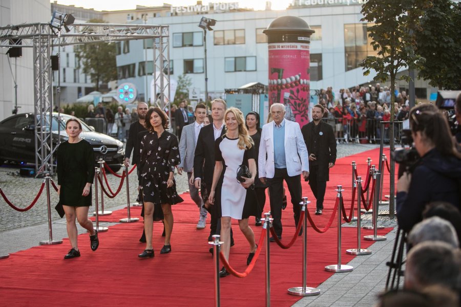 Czerwony dywan 43. Festiwalu Polskich Filmów Fabularnych w Gdyni // fot. Karol Stańczak