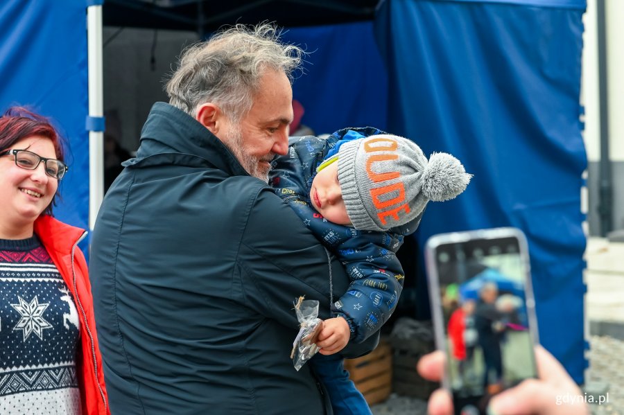 Mikołajki na Zamenhofa; prezydent Wojciech Szczurek | 8.12.2019 | fot. Jacek Klejment 