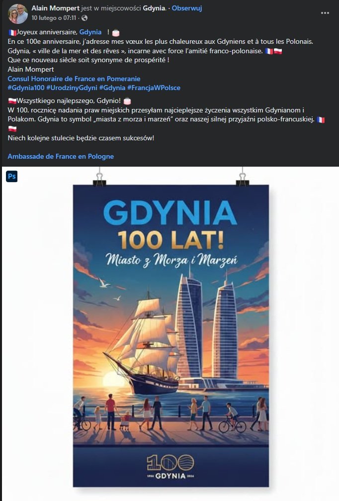 Urodzinowa fala w sieci. Kto złożył życzenia Gdyni?