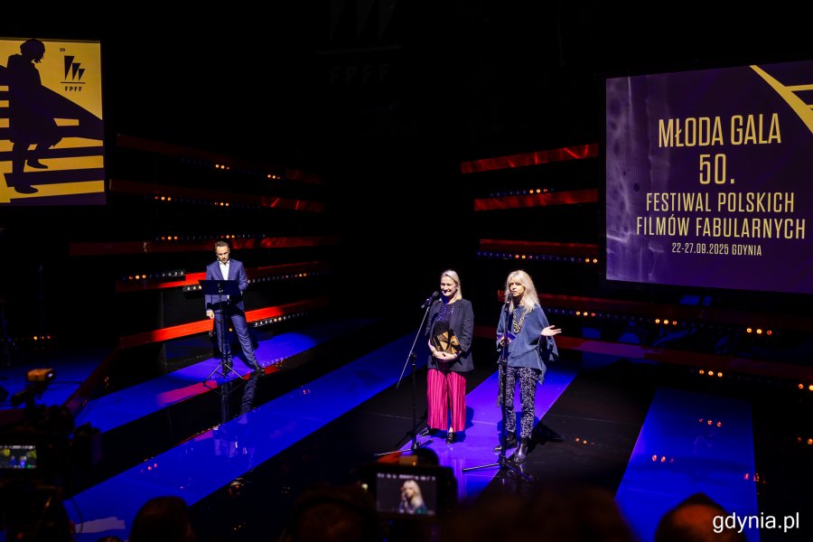 Młoda Gala 50. Festiwalu Polskich Filmów Fabularnych w Gdyni na Scenie Nowej w Teatrze Muzycznym (fot. Karol Stańczak)