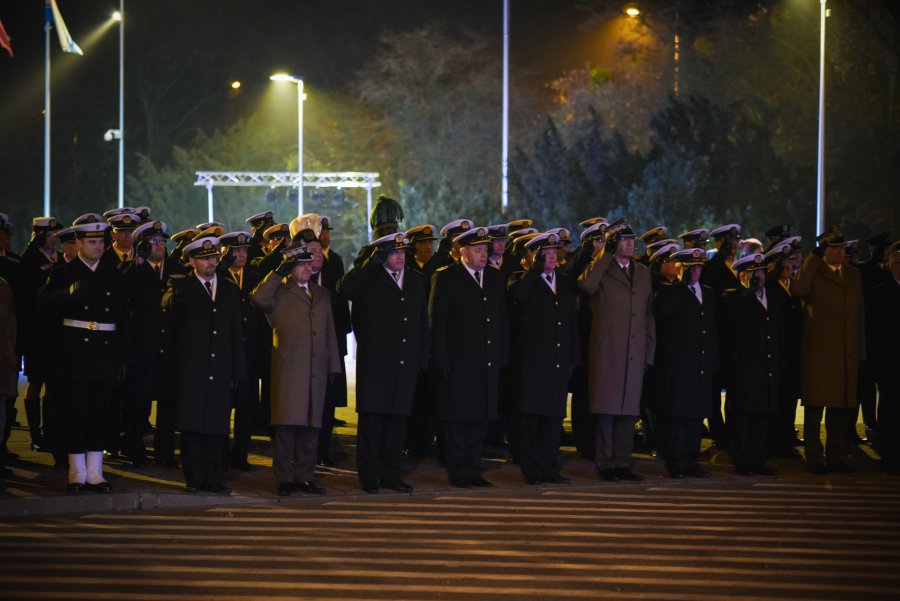Capstrzyk z okazji 101. rocznicy utworzenia morskiego Rodzaju Sił Zbrojnych // fot. st. chor. szt. Mar. Piotr Leoniak