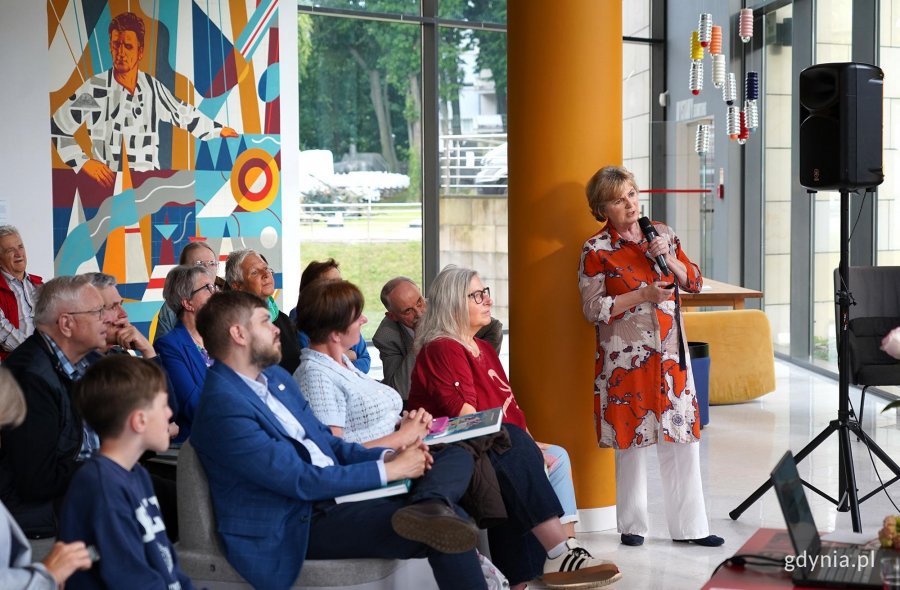 Małgorzata Sokołowska spotkała się z czytelnikami w Muzeum Miasta Gdyni