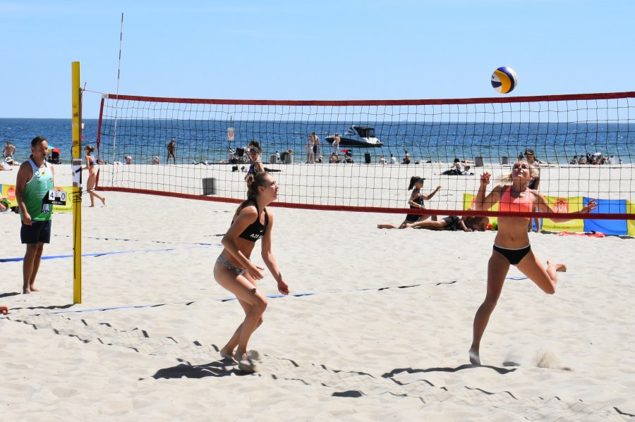 Akademickie Mistrzostwa Polski w Siatkówce Plażowej na gdyńskiej plaży / fot. Dorota Nelke